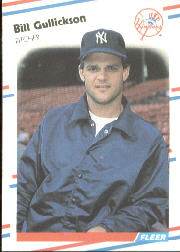 1988 Fleer Baseball Cards      208     Bill Gullickson